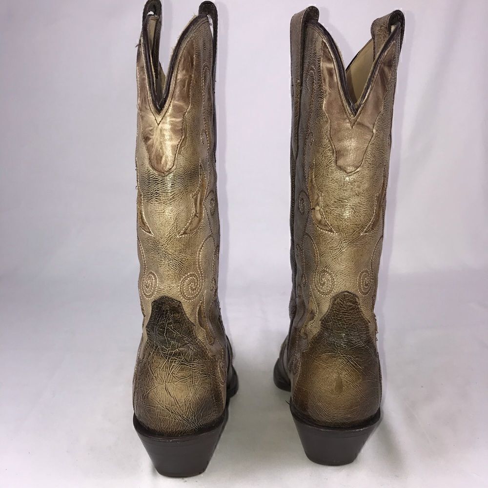 Corral Womens Brown Cutout Western Style boots - Picture 5 of 8